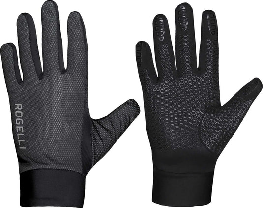 Rogelli laval fietshandschoenen heren - wielrenhandschoenen - zwart - maat xxl