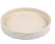 Duvo plus dinner time eetschaal stone wavy dune 600ml-21x21x3cm grijsgroen