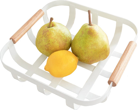Yamazaki fruitmand - tosca - wit