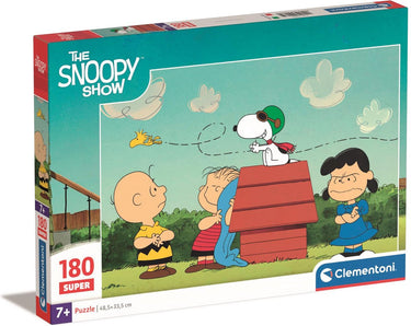 Clementoni legpuzzel peanuts snoopy, 180st.