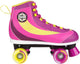 Nijdam rolschaatsen - sugar babe - roze geel - maat 35