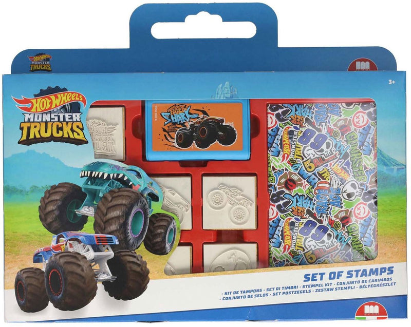 Afbeelding laden in galerijviewer, Multiprint hot wheels kleurset met stempels, 41dlg.
