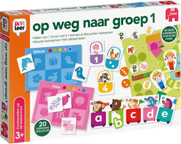 Jumbo - ik leer - op weg naar groep 1 - educatief spel - vanaf 3 jaar