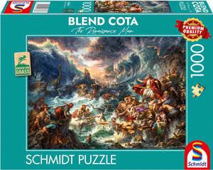 Schmidt - legpuzzel - de weg door de zee - blend cota - 1000 stukjes - volwassenen - vanaf 12 jaar