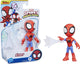 Hasbro marvel spidey and his amazing friends spidey-heldenfiguur, actiefiguur van 10 cm en 1 accessoire, voor kinderen vanaf 3 jaar