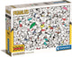 Clementoni - puzzel - 1000 stukjes - impossible peanuts - puzzel voor volwassenen