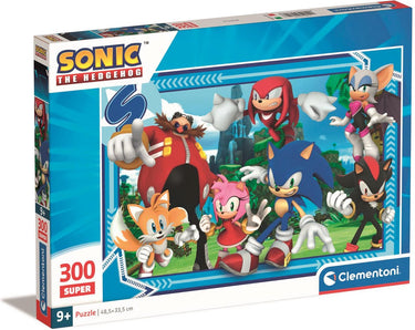 Clementoni legpuzzel super color sonic, 300st.