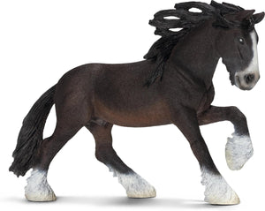 Schleich farm world shire hengst - speelfiguur - kinderspeelgoed voor jongens en meisjes - 3 tot 8 jaar - 13734