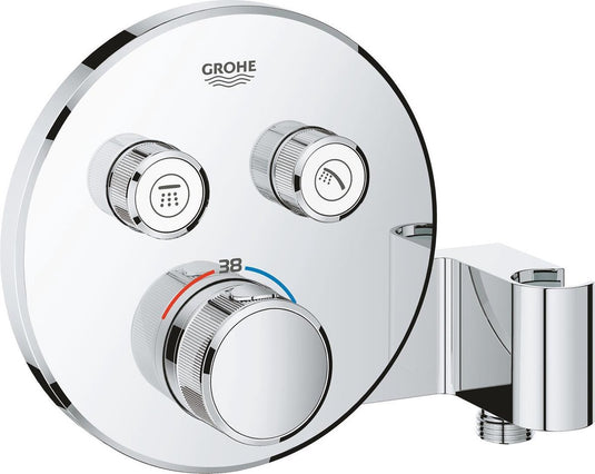 Grohe grohtherm smartcontrol thermostatiche douchekraan - inbouw mengkraan - met omstelling - met douchekophouder