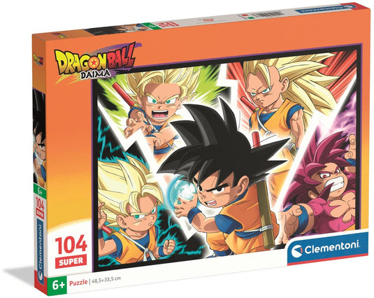 Clementoni - puzzel - dragon ball daima - 104 stukjes - super - vanaf 6 jaar