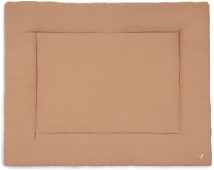 Jollein boxkleed baby - 75x95cm - little waffle - light terra sand