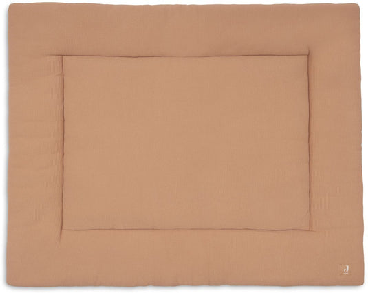Jollein boxkleed baby - 75x95cm - little waffle - light terra sand