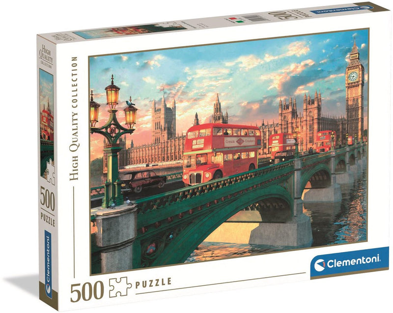 Afbeelding laden in galerijviewer, Clementoni legpuzzel london bridge, 500st.
