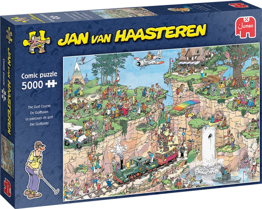 Jan van haasteren legpuzzel - de golfbaan - 5000st.