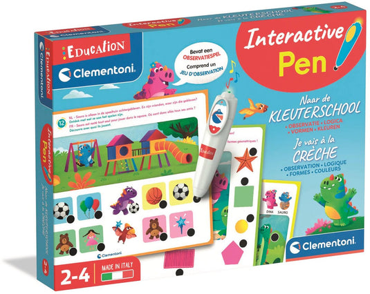 Clementoni education - interactieve pen naar de kleuterschool