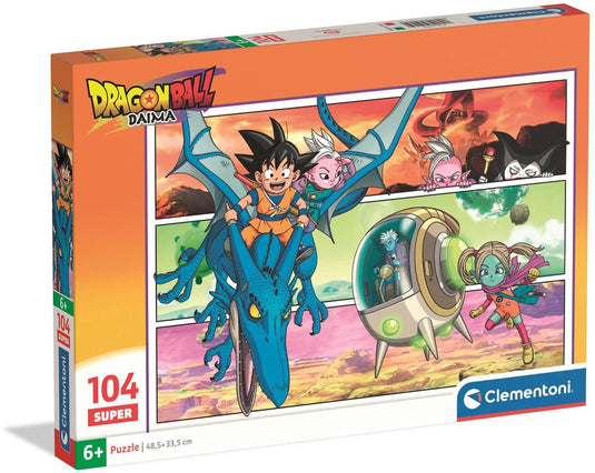 Clementoni - puzzel - dragon ball daima - 104 stukjes - super - vanaf 6 jaar