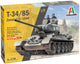 Italeri modelbouwpakket militaire voertuigen - 6758 t-34 85 zavod 112-1944 wwii - sovjet tank plastic - 1:35 - modelbouw