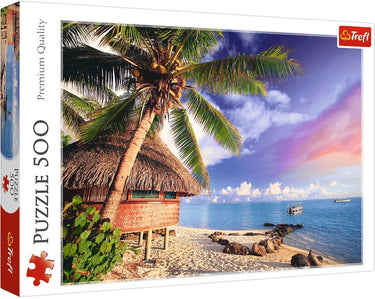 Trefl bora-bora eiland legpuzzel - 500 stukjes - vanaf 10 jaar
