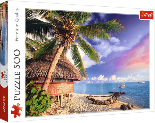 Trefl bora-bora eiland legpuzzel - 500 stukjes - vanaf 10 jaar