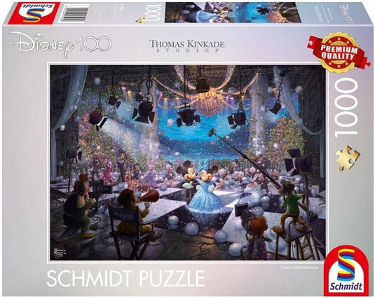 Disney schmidt - 100 years special edition - celebration - 1000 st - legpuzzel