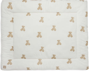Jollein - boxkleed teddy bear - biologisch katoen - speelkleed baby - 75x95cm