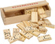 Naturel houten domino