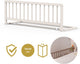 Geuther houten bedhekje - bedrail - lissi - veiligheidshekje - 110x38cm - esthetische kleur - sand