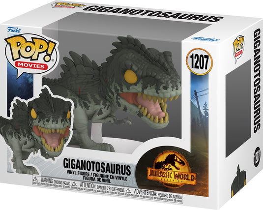 Funko jurassic world verzamelfiguur pop! movies giganotosaurus 9 cm multicolours
