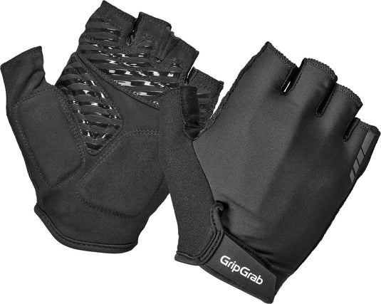 Gripgrab - proride rc max korte vinger zomer fietshandschoenen met padding - zwart - heren - maat m