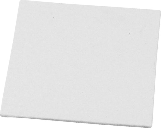 Creativ company canvas paneel wit, 12,4 x 12,4 cm