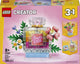 Lego creator 3in1 parfumfles met bloemen speelgoed voor kinderen en kinderkamer decoratie 31383