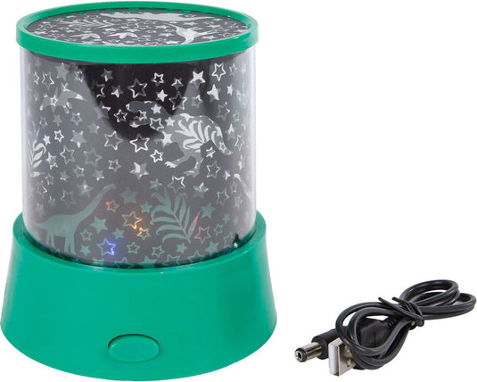 Budgetland dinoworld dinosaurus projectorlamp groen 12 cm