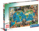 Clementoni legpuzzel super color the wonderful animal world, 300st.