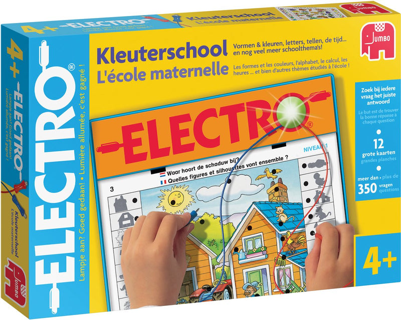 Afbeelding laden in galerijviewer, Electro jumbo kleuterschool educatief spel
