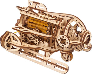 Ugears houten 3d model - mini steampunk onderzeeër