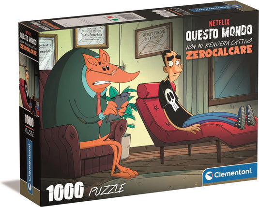 Clementoni - puzzel - 1000 stukjes - zero calcare - puzzel voor volwassenen