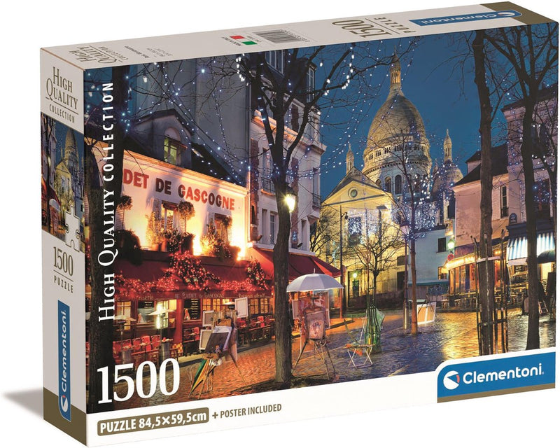 Chargez l'image dans la visionneuse de la galerie, Clementoni legpuzzel parijs montmartre - 1500st.
