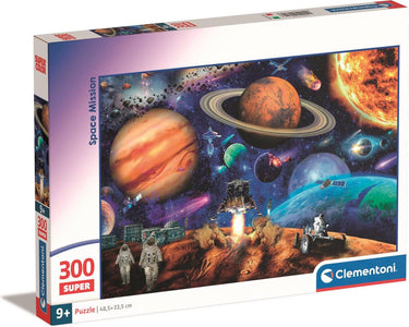 Clementoni legpuzzel super color space mission, 300st.