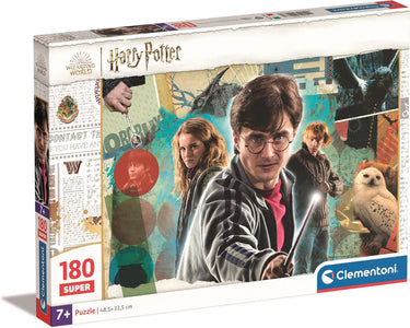 Clementoni - kinderpuzzel - 180 stukjes - harry potter - puzzel vanaf 7 jaar