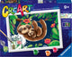 Ravensburger creart sweet sloths - schilderen op nummer voor kinderen