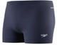 Speedo endurance+ logo aquashort heren - strakke zwemshort heren - chloorbestendige zwembroek mannen - kleurvaste sportzwembroek heren - marine wit - m