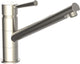 Schütte cornwall design keukenkraan - mengkraan - lage, draaibare uitloop - draaibare mousseur - roestvrije staal-look