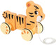 Small foot - houten trekdier tijger safari fsc