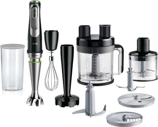Braun multiquick 9 mq9187xli - staafmixer - zwart