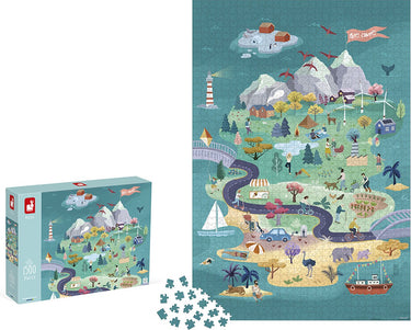 Janod - kidult puzzel - de ontsnapping - 1500 stukjes