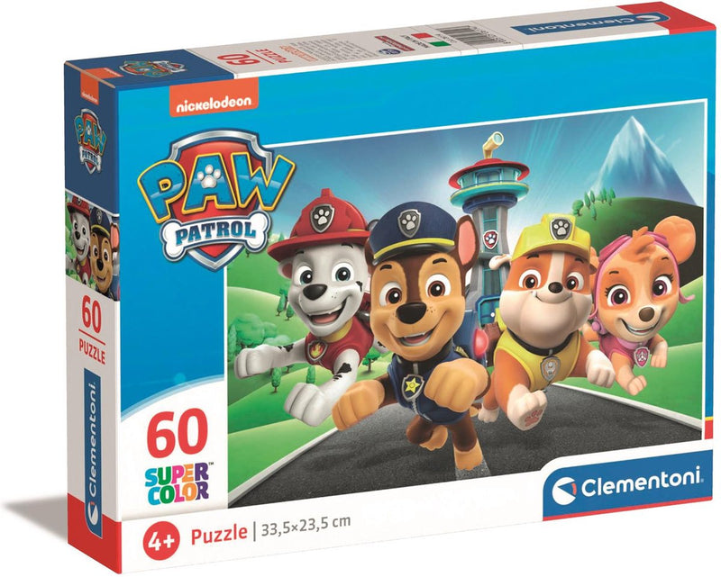 Chargez l'image dans la visionneuse de la galerie, Clementoni legpuzzel super color paw patrol, 60st.
