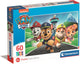 Clementoni legpuzzel super color paw patrol, 60st.