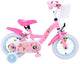 Volare disney princess kinderfiets - meisjes - 12 inch - roze - twee handremmen