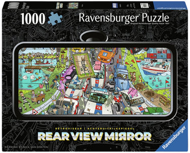 Ravensburger puzzel politie achtervolging - legpuzzel - 1000 stukjes