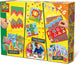 Ses creative - ik leer knippen, mozaïeken en prikken - 3-in-1 - knip set met veilige schaar, prik set en mozaïek set - knutselpakket - speelgoed 3 jaar